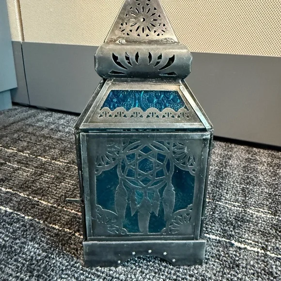 Dream Catcher Hanging Lantern - Picture 4 of 4